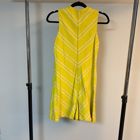 Vintage 50’s/60’s Yellow Chevron 2-Piece Romper & Jacket Set - Picture 6 of 7